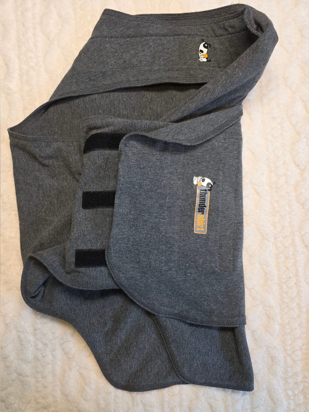 ThunderShirt Gray Dog Anxiety Jacket Size XL